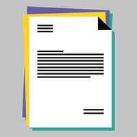 colored notebook planner icon isolated on white background vector