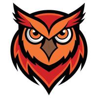 Abstract Owl Logo, Creative Design vector