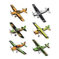 Air plane design vector