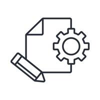 Prototyping icons isolated on White Background. Flat style design vector
