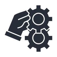 support icons isolated on White Background. vector