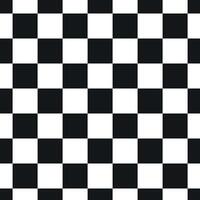 Classic Black and White Chessboard Squares Seamless Pattern Design for Strategy Games, Board Game Design, Abstract Geometric Background, Checkered Art vector