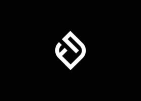 Alphabet letters or Initials. Monogram logo and N vector