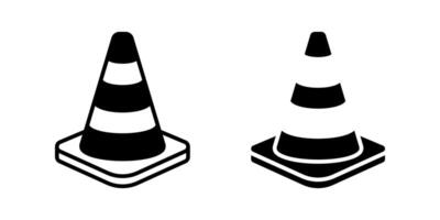 Traffic Cone icon. for mobile concept and web design. illustration vector