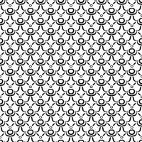 Black and white seamless pattern with intricate geometric design. Endless background with curved lines, network structure, fish scale. Simple retro monochrome backdrop for textile, wrapping. vector