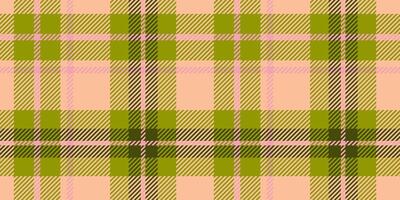 Retro Pink and Green Plaid Pattern with Diagonal Stripes Seamless Geometric Background for Textile, Wallpaper, and Digital Design vector