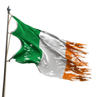 Irish flag waving png