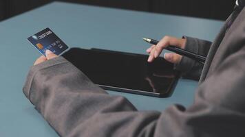 Credit card payment video