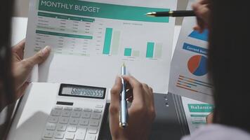 How to create a monthly budget video