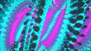 a colorful abstract background with circles and dots video