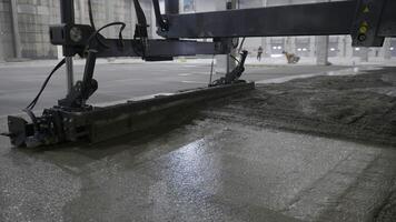 The Advanced Concrete Smoothing Technology is currently being demonstrated in active use. Clip video