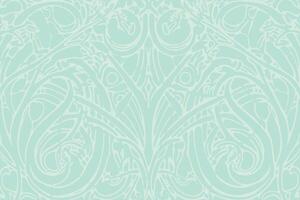 Intricate pattern featuring soft colors and floral designs with elegant linework vector
