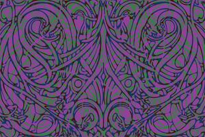 Intricate abstract design featuring swirling patterns and dynamic shapes in vibrant colors vector