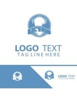 Crest way bridge logo vector