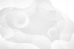 white geometric background with using abstract wavy shapes and geometric patterns best use in banners, flyers, web backgrounds vector