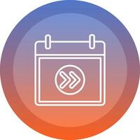 Tomorrow Icon Design vector