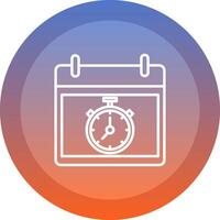 Timer Icon Design vector