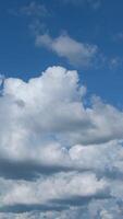 Timelapse of Clouds on a Clear Sunny Day. video