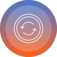 Refresh Icon Design vector