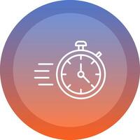 Quick Response Icon Design vector