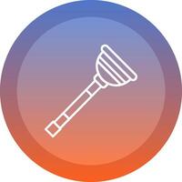 Plunger Icon Design vector