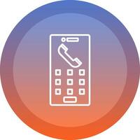 Keypad Icon Design vector