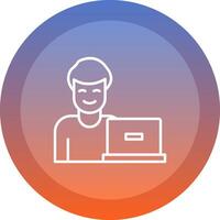 Man Icon Design vector