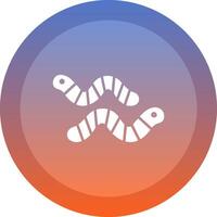 Worm Icon Design vector