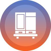 Wardrobe Icon Design vector