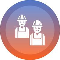 Workers Icon Design vector