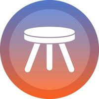 Stool Icon Design vector