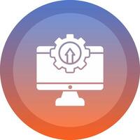 Upgrade Icon Design vector