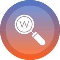 Keyword Icon Design vector