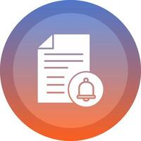 Reminder Icon Design vector
