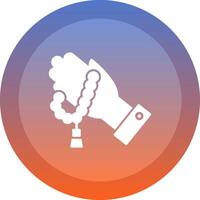 Tasbih Icon Design vector