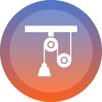 Pulley Icon Design vector