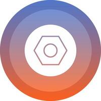 Nut Icon Design vector
