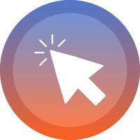 Mouse Pointer Icon Design vector