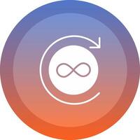 Infinite Icon Design vector