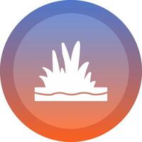 Grass Icon Design vector