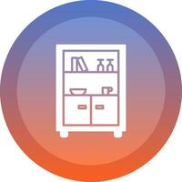 Display Case Icon Design vector