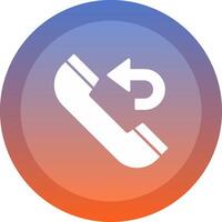 Callback Icon Design vector