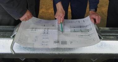 Engaging in Collaborative Efforts on Comprehensive Technical Plans and Detailed Blueprints. Media video