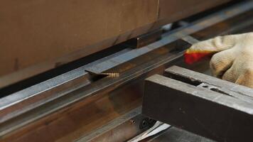 Engaging in Precision Metalworking Processes that Involve Using Tools and Machinery Efficiently. Media video