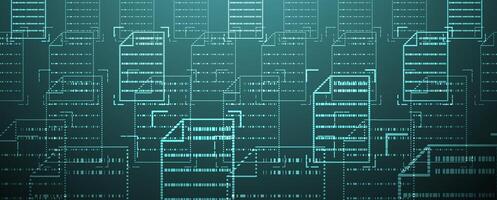 Illuminated data streams in a holographic folgers technology matrix vector