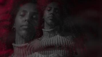 Reflections of Serenity A Captivating Portrait That Radiates Calmness and Peaceful Vibes video