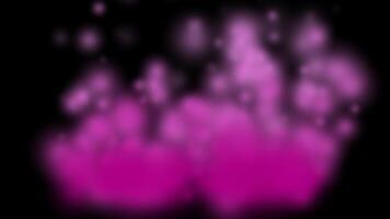 4K Light smoke Background Digital Rendering video