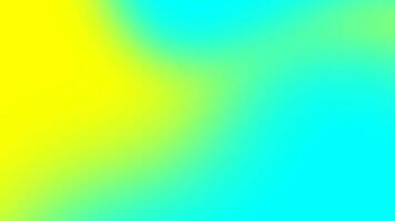Abstract backdrop blurred yellow tosca soft gradient. background moving of multicolor slow motion background video