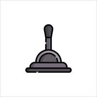 A black and white icon of a steam engine vector