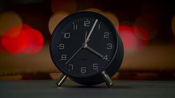 Time Lapse of Watch Clock Showing Time Passing By Fast in Moving Countdown video